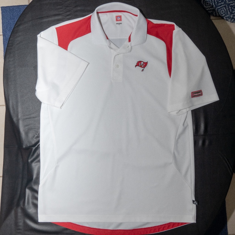 NFL TAMPA BAY BUCCANEERS MEN'S POLO SHIRT